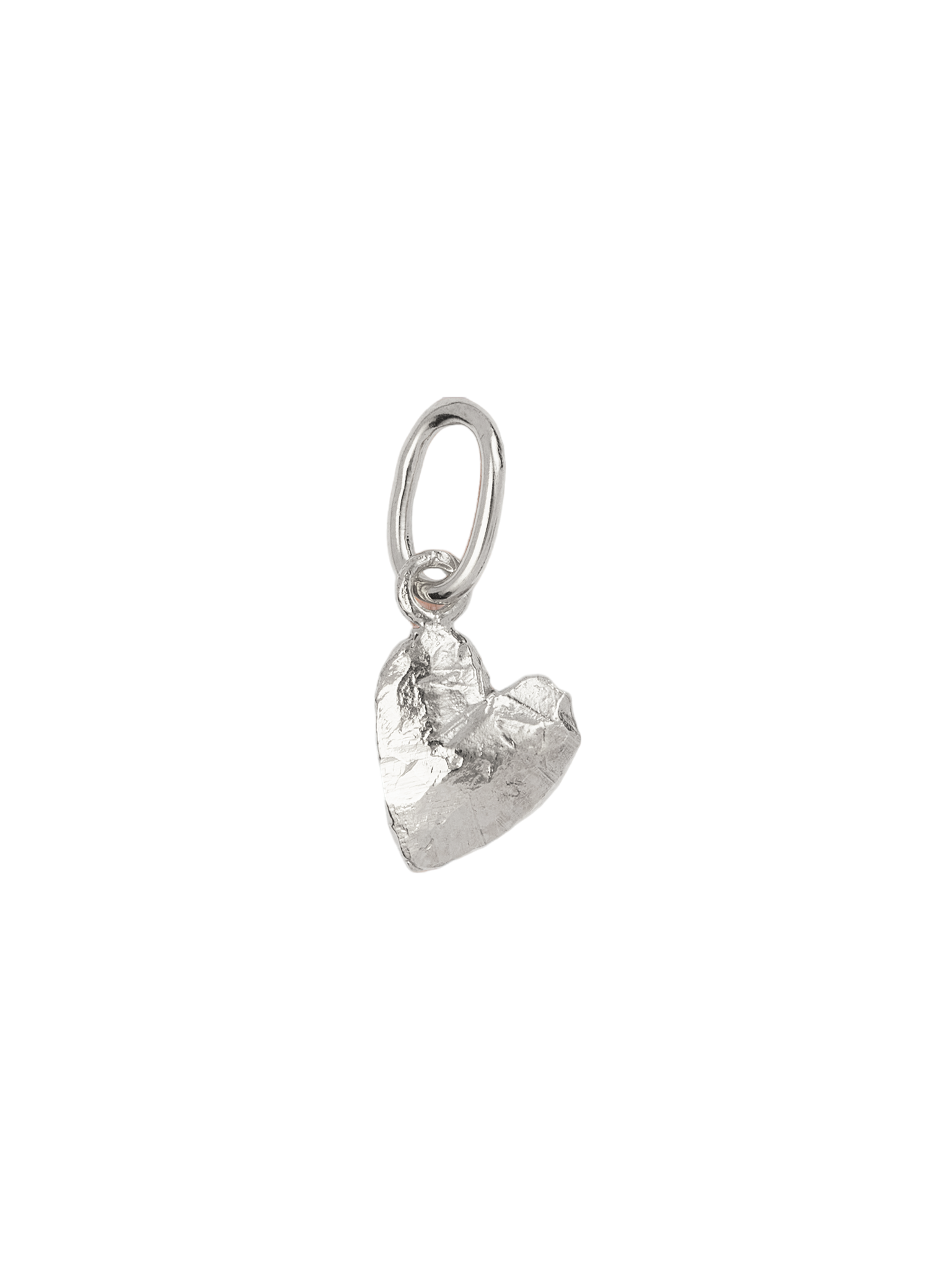 Lucky heart pendant in silver